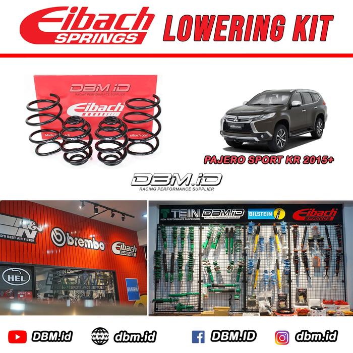 Per Ceper Lowering Kit Eibach Pajero Sport Baru sp Tein H&R Tanabe RSR