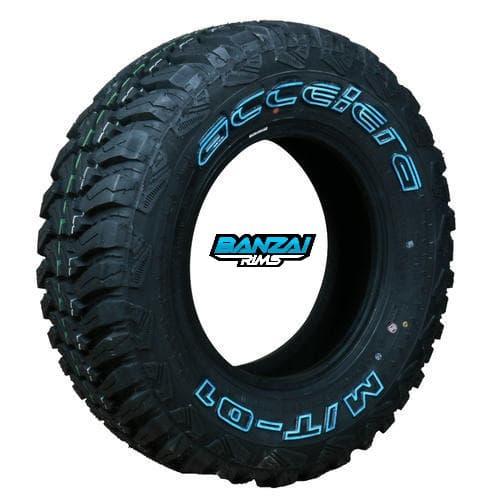 Ban Mobil 185/85 R16 ACCELERA M/T 185 85 Untuk Velg Ring 16 Lis Putih