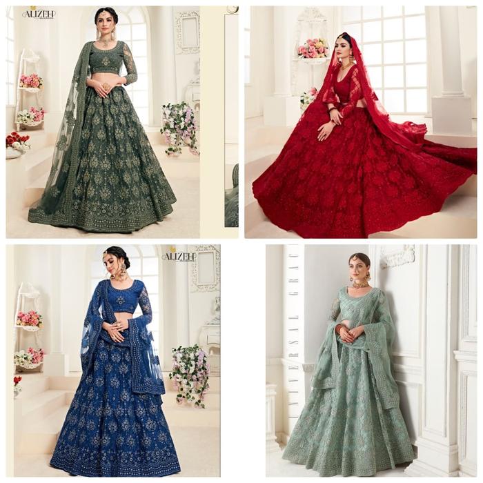 lehenga india bridal lehenga baju pesta india asli