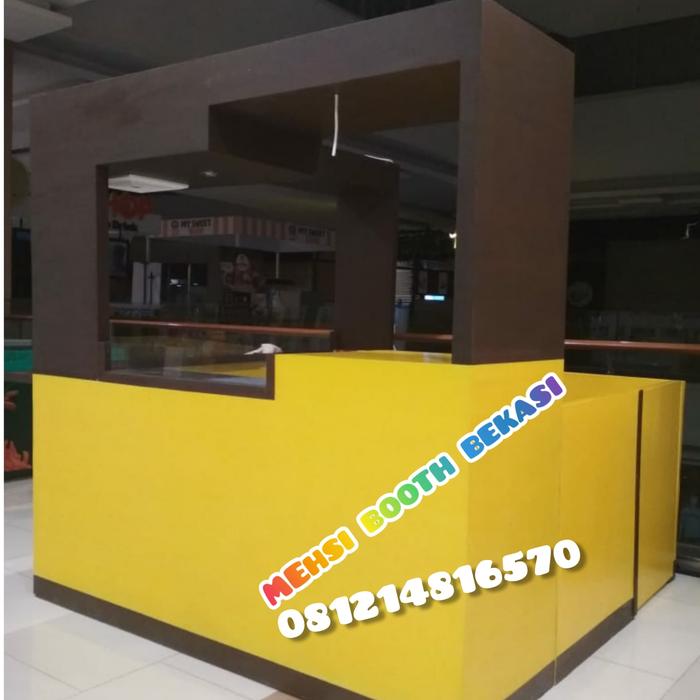 Booth minuman makanan untuk indoor/ Mall