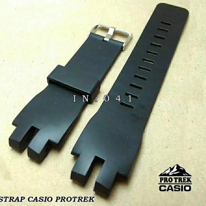 TALI JAM CASIO PROTREK PRW6100 PRW-6100 RUBBER STRAP CASIO PROTREK PRW