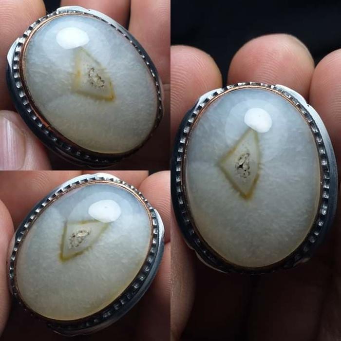 cincin pandan kapas sisik betik combong dimensi 29*21*8 ring monel 8