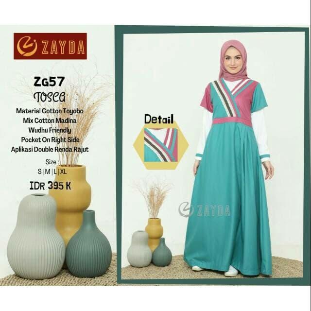 Gamis Dewasa Zayda ZG57