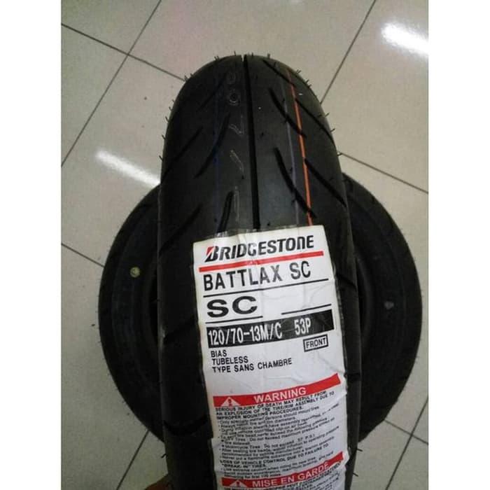 Ban Battlax Sc 120 70 13 Ban Battlaax Nmax. Ban Brigestoe Nmax Ring 13