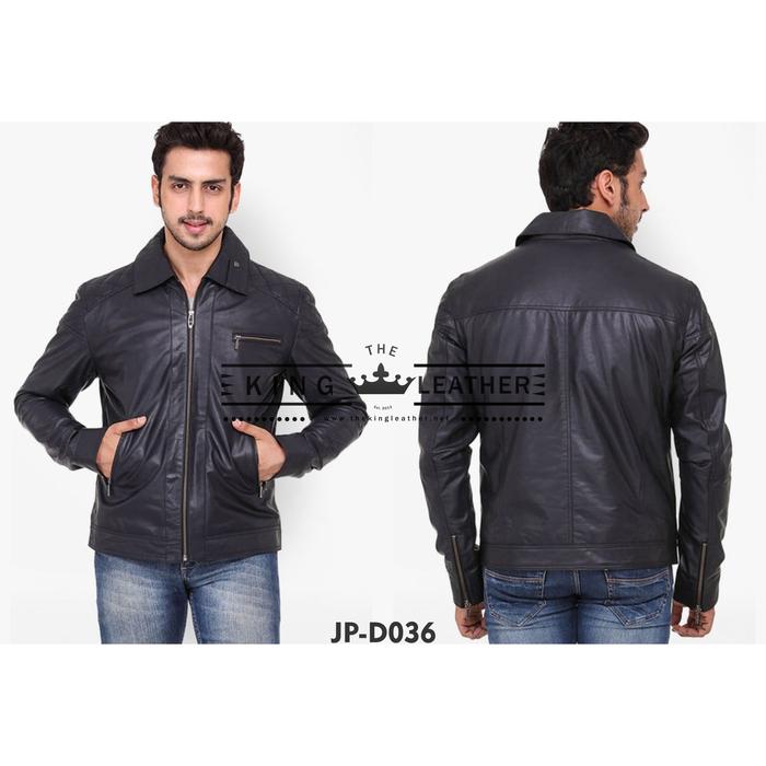 Jaket Kulit Model Levis - Jaket Kulit Casual - Jaket Kulit Pria