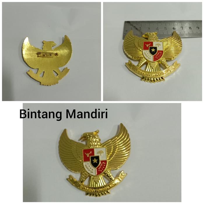 Pin Garuda 6cm Cor Peniti Pin Garuda 6Cm Peniti Kuningan Premium