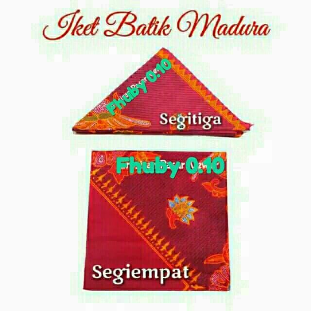 Ikat Kepala Madura / Slayer Batik Madura