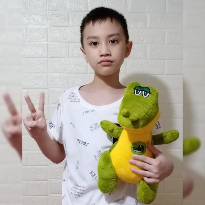 Boneka Buaya Kostum
