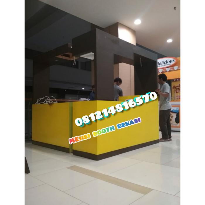Gerobak booth makanan minuman untuk di Mall