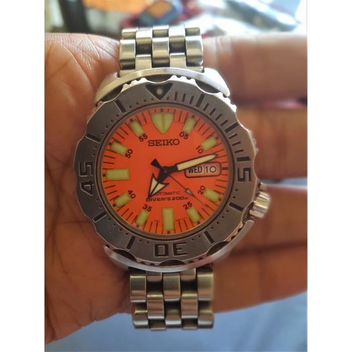 Seiko Diver Orange Monster SKX781