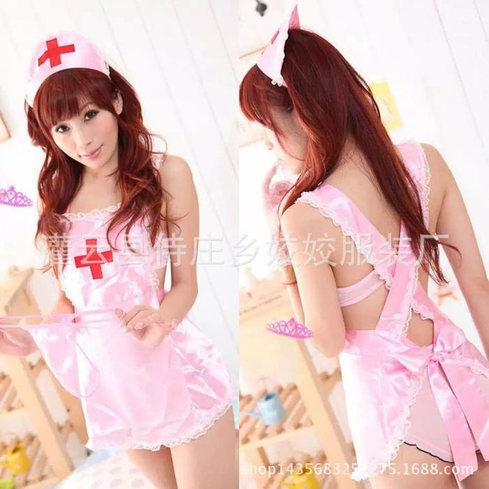COSTUME COSPLAY NURSE SUSTER/ LINGERIE BAJU TIDUR COSPLAY JAPANESE