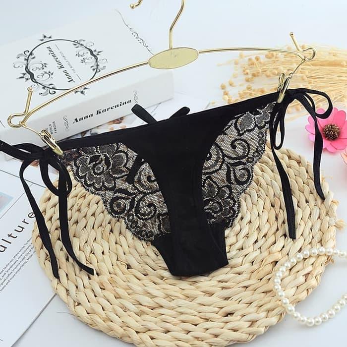Celana Sexy Wanit G String Sexy CD Celana Dalam tali samping Lace