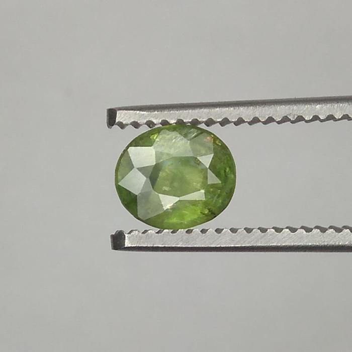 NATURAL (BATU ASLI) BLUISH GREEN FANCY SAFIR + CERTIFICATE (M1007884)