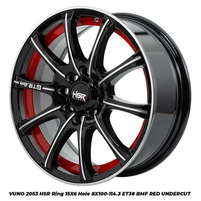 velg mobil new hsr vuno ring 15 agya ayla brio soluna avanza xenia