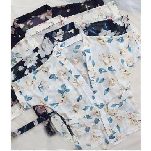 Baju Sexy Wanita Lingerie bikini set baju tidur wanita kimono
