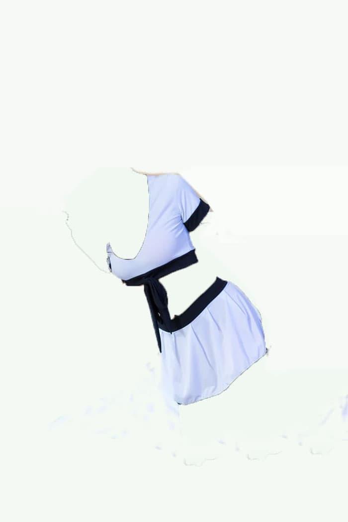 Baju Sexy Wanita Lingerie Kostum SeksiCosplay SMA High School mauseksi