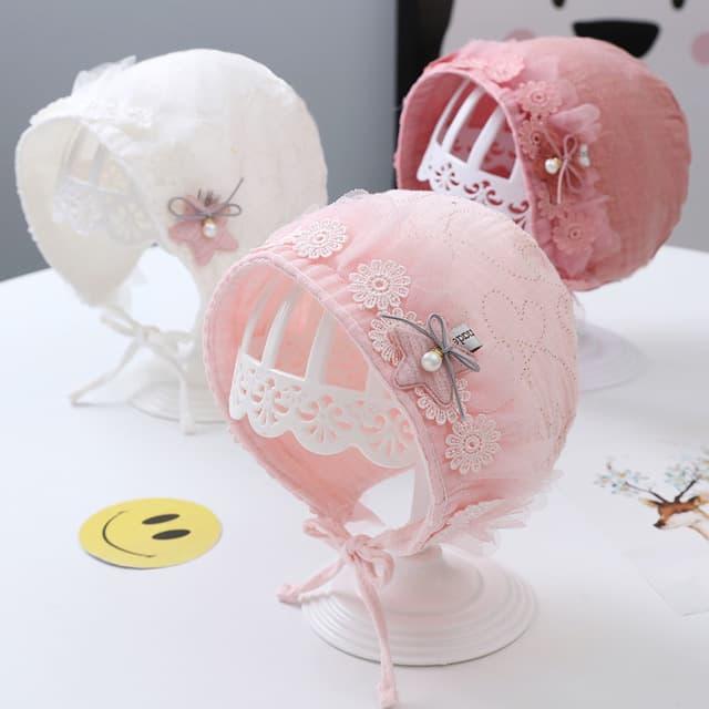 Topi bonnet bayi/Topi noni/Topi anak/Topi bayi/Topi noni belanda/bonne