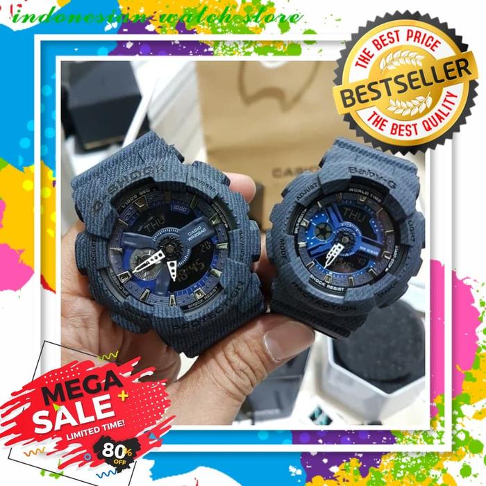 Jam Tangan Couple Casio G-Shock Type GA 110 Original BM