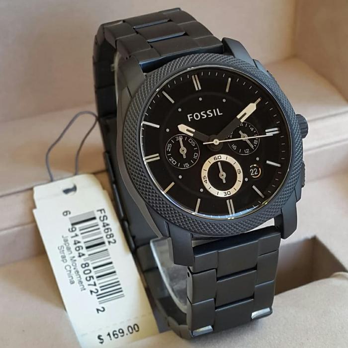 Jam Tangan Pria Fossil FS 4682 FS4682 Original 4.3cm