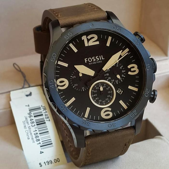 Jam Tangan Pria Fossil JR 1487 1436 1354 1424 1504 Original 5.0cm