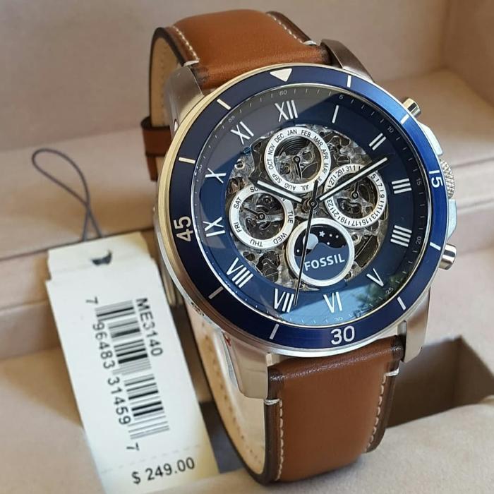 Jam Tangan Pria Fossil ME 3140 3029 3028 3138 Automatic Original 4.5cm