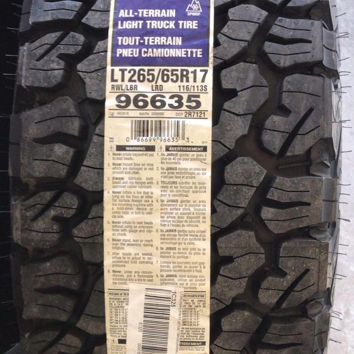 ban mobil bfgoodrich at 265 65 17 bf goodrich r17