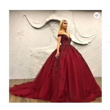 Gaun pengantin ball gown/wedding dress ball gown/gaun nikah ball gown