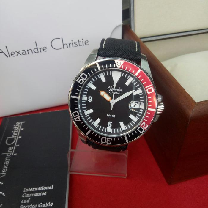 Jam Tangan Analog Pria Alexandre Christie AC 6435 MD steel