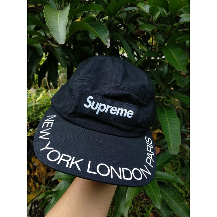 TOPI SUPREME 5 PANEL NYC LONDON PARIS