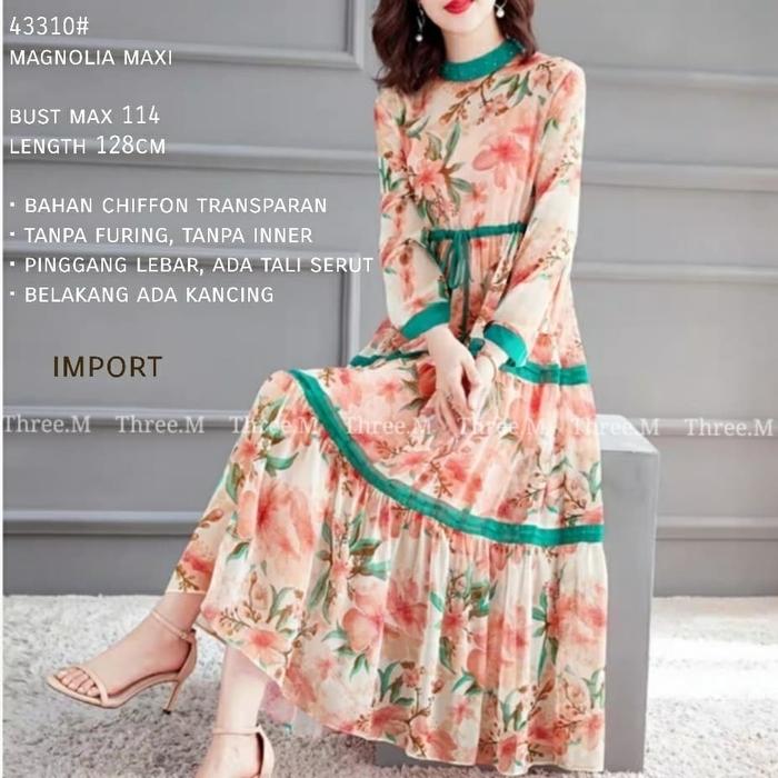 MAGNOLIA MAXY IMPORT GAMIS IMPORT MAXI DRESS IMPORT GAMIS TERBARU