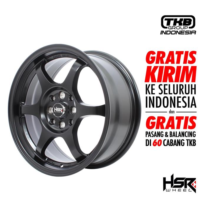 Velg/Pelek Mobil R16 HSR YUZAWA U206 Ring 16
