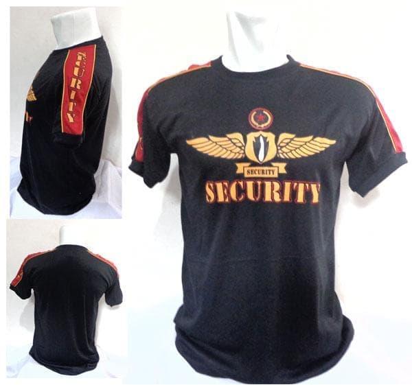 KAOS LENGAN PENDEK SECURITY original