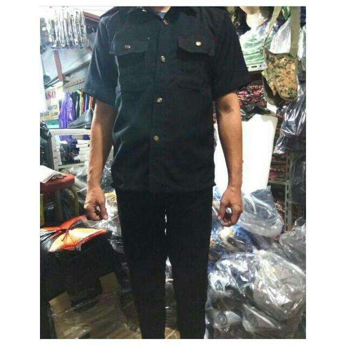 Baju SAFARI SECURITY Size XXL Jumbo original