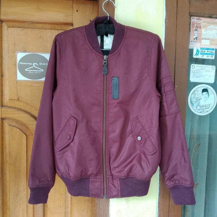 Jual Bomber Jacket Sly Thinsulate Original Inner Print Size M