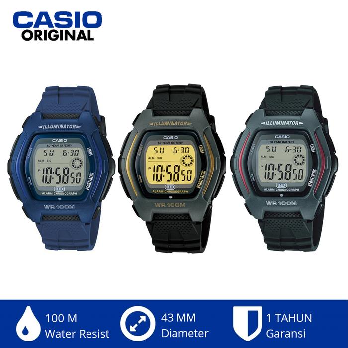 Casio Original Hdd-600c Hdd-600g Hdd600 Jam Tangan Digital Murah