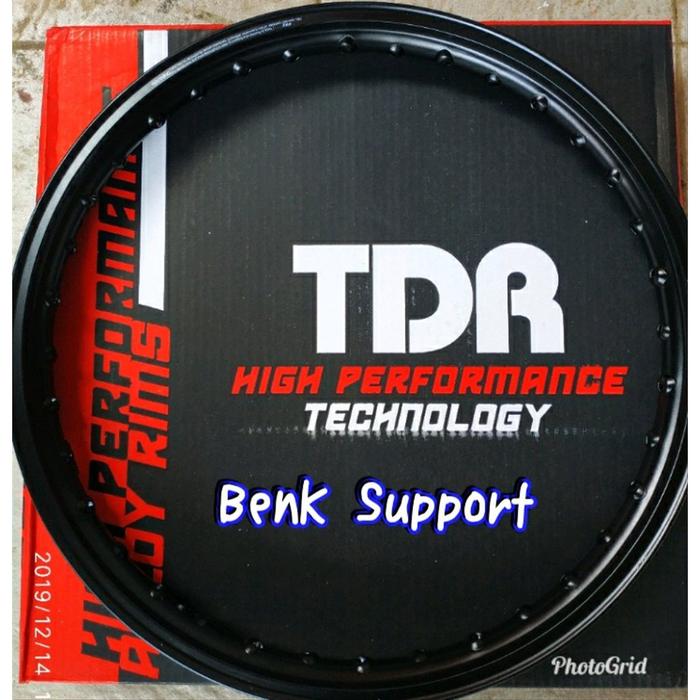- VELG TDR ERSHAPE ER SHAPE HITAM 140 RING 17