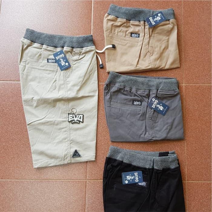 Celana Pendek Pria chinos Original Distro Kolor Keren Jumbo