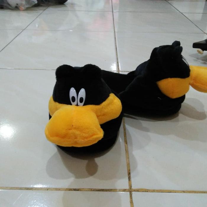 Sandal boneka sandal rumah sandal tidur Donald Duck premium SNI