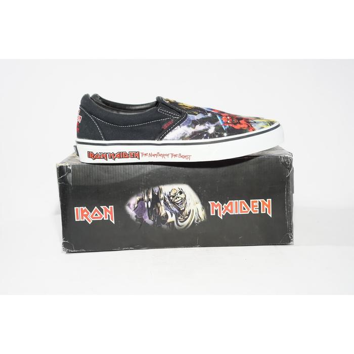 Vans Slip on Iron Maiden BK Number
