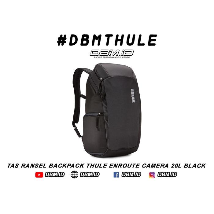 Bag Thule EnRoute 3 Tas Camera Ransel Backpack 20L Black TECB 120