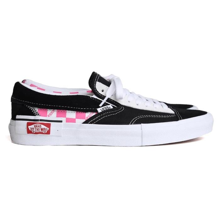 Vans Slip-On Cut & Paste - Black/Pink/White (Azalea)