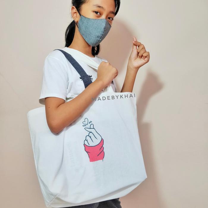 Tote bag - Shoulder bag - Tas Pundak - Reusable bag - Tas Kain Custom