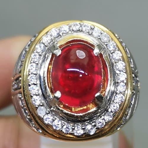Batu Akik Merah Delima Ruby