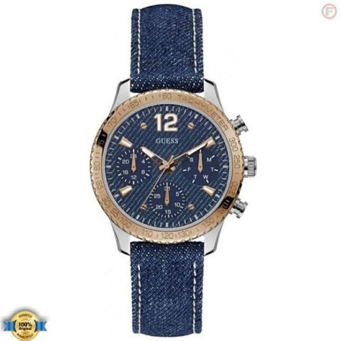 Jam Tangan Wanita Merek Guess W1057L1 Original 3.8cm Best Seller