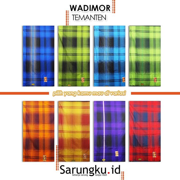 SARUNG WADIMOR DELHI MOTIF TEMANTEN