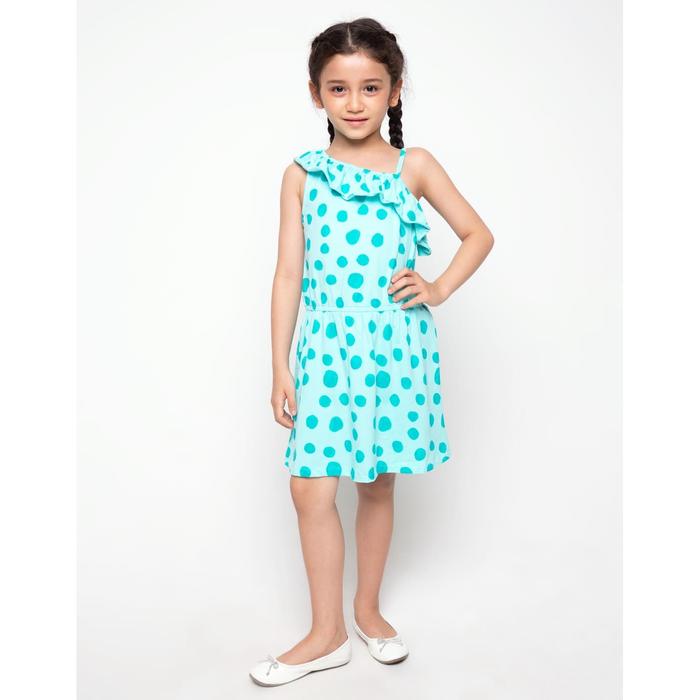 Dress Anak Import Brand Italy OVS Dress Girls Classic Green