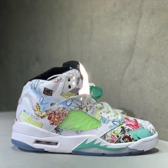Off White x Nike Air Jordan 5 " Wings "