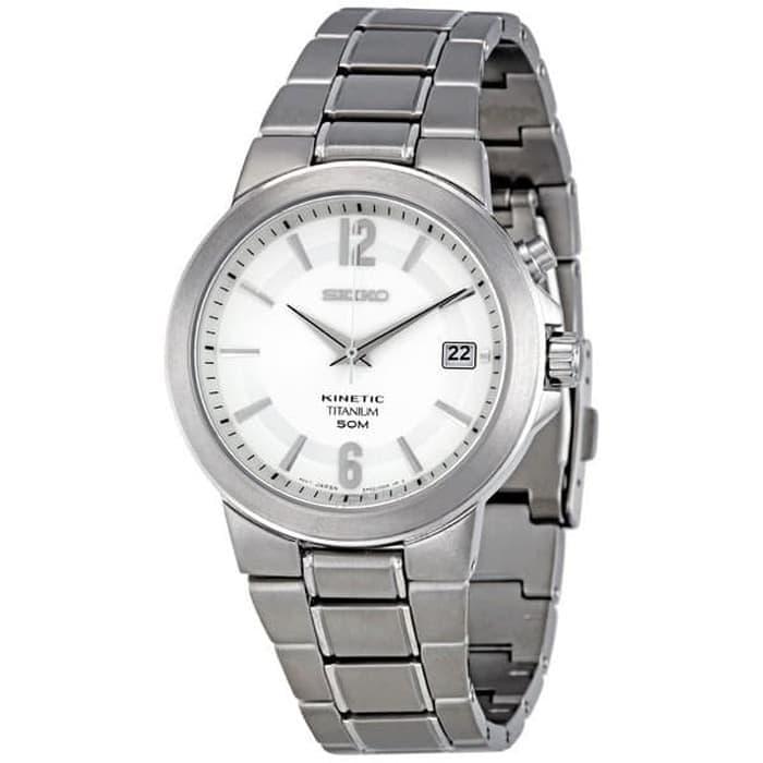Seiko Kinetic SKA479P1 / SKA479 Kinetic Titanium 50M Original&Garansi