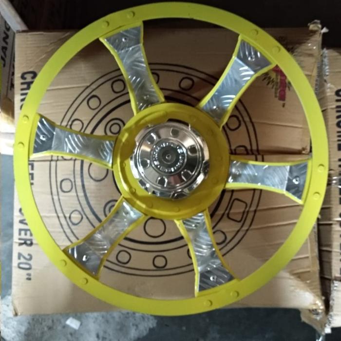 Wheel dop wil Dop roda mobil universal truk ring 16 belakang aja double model spider isi 2 pcs