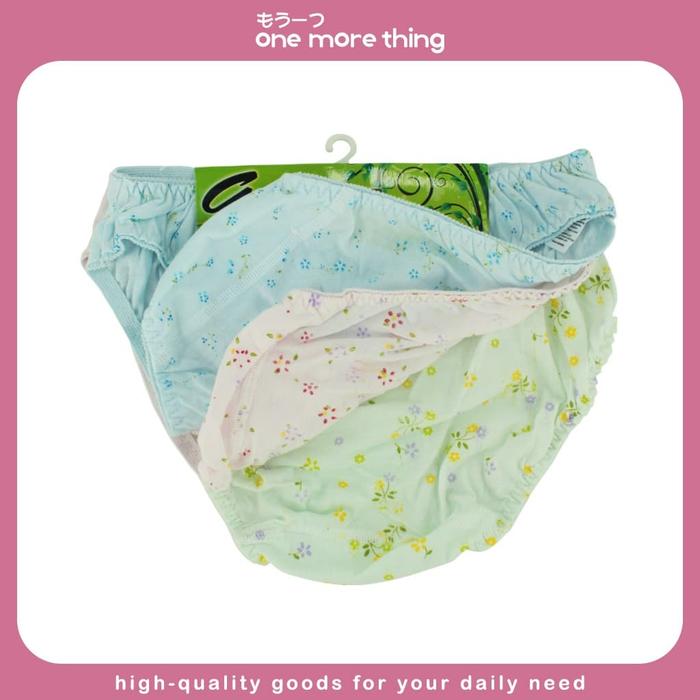 CELANA DALAM ISI 3PCS CD WANITA MOTIF MURAH | MINI SBL